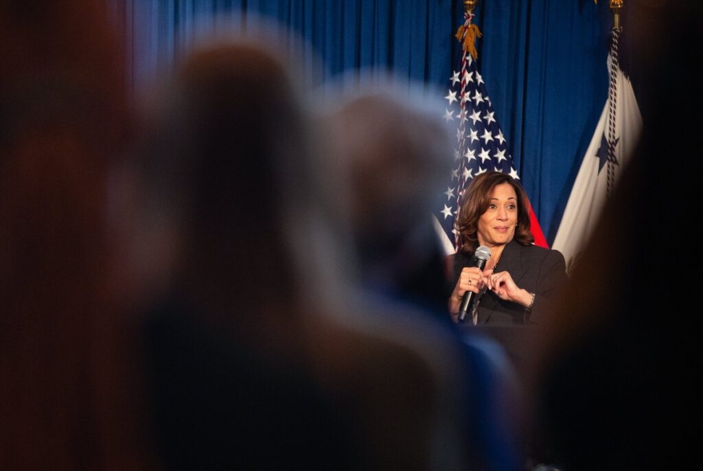 Kamala Harris touts White House record at Latino event ahead of 2024