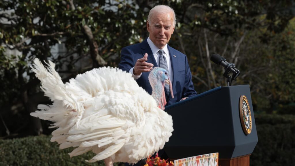 Biden wants credit for lower Thanksgiving food and travel prices, as inflation drags on his reelection campaign Biden wants credit for lower Thanksgiving food and travel prices, as inflation drags on his reelection campaign
