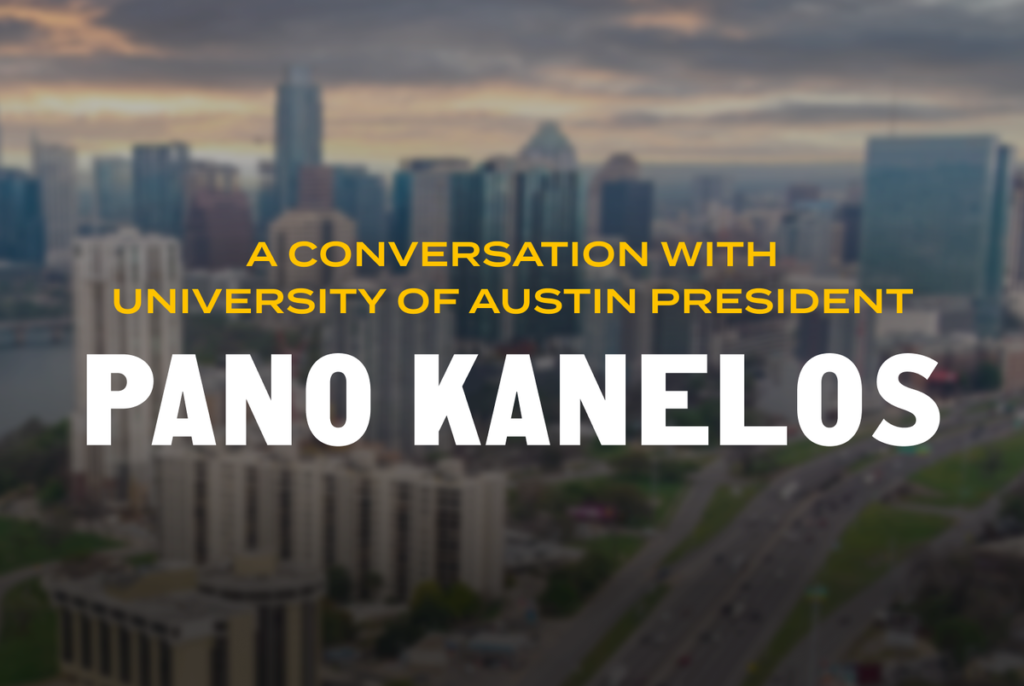 Watch a Dec. 13 conversation with University of Austin president Pano Kanelos