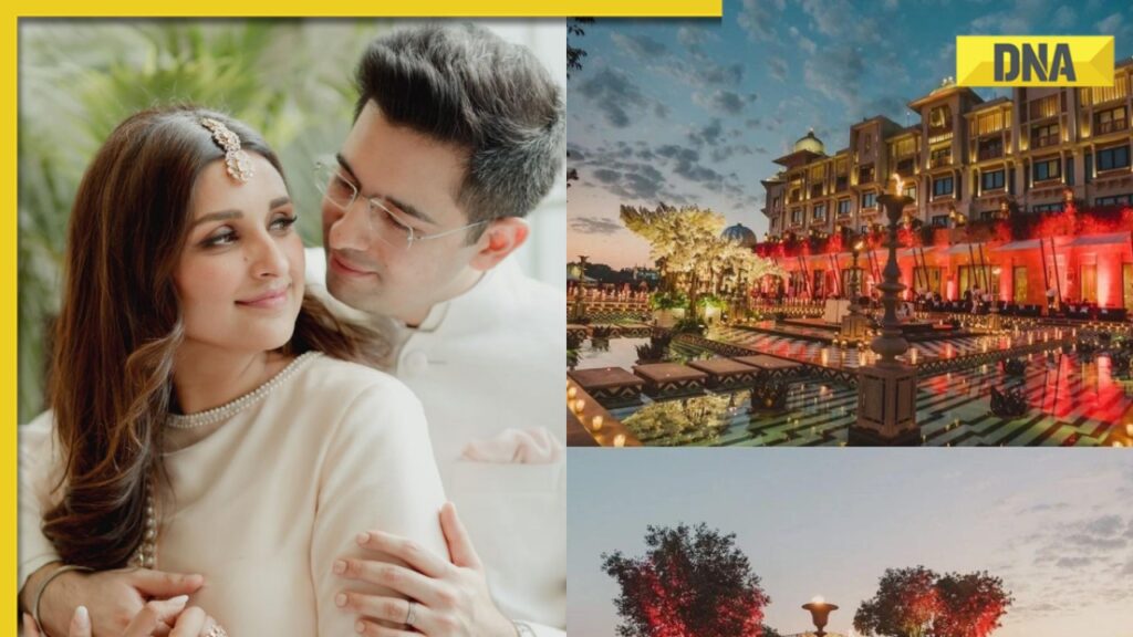 Inside Parineeti Chopra-Raghav Chadha’s wedding venue Leela Palace, where events cost Rs 2 crore, rooms 1 lakh per night Inside Parineeti Chopra-Raghav Chadha’s wedding venue Leela Palace, where events cost Rs 2 crore, rooms 1 lakh per night