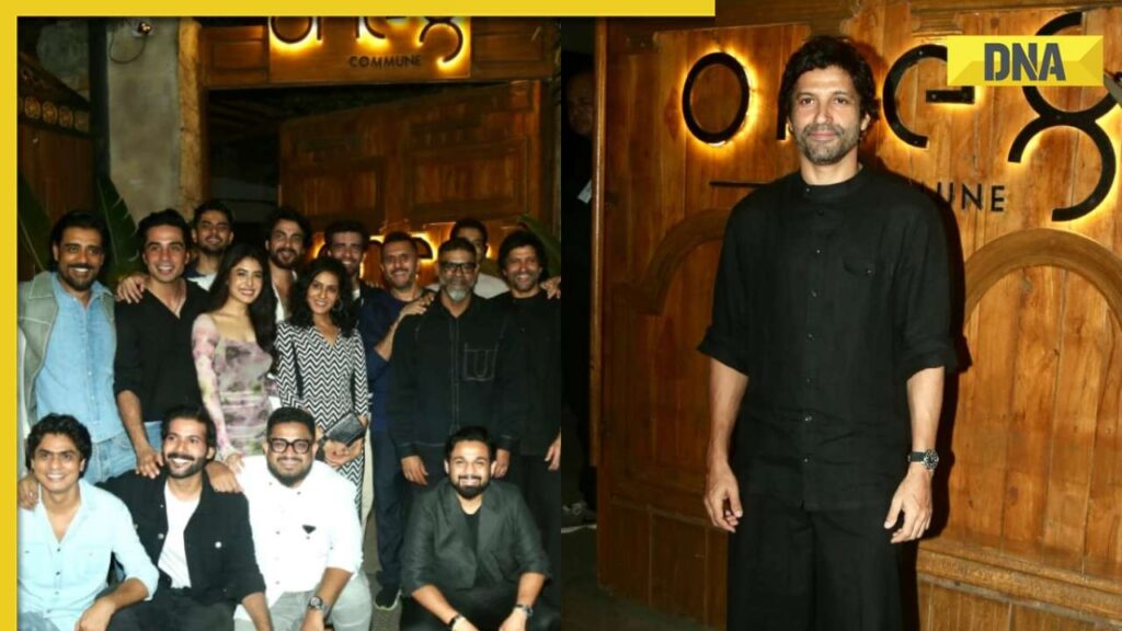 In pics: Inside Farhan Akhtar, Ritesh Sidhwani’s grand success party for Avinash Tiwary-starrer Bambai Meri Jaan
