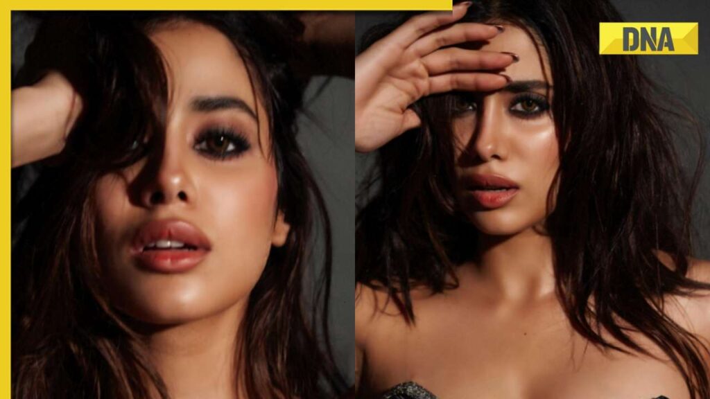 In pics: Janhvi Kapoor sets the internet on fire in her sexy black outfit, BFF Orhan Awatramani aka Orry reacts