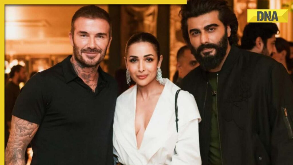 Arjun Kapoor, Malaika Arora party with David Beckham at dinner hosted by Sonam Kapoor, Anand Ahuja; see inside pics Arjun Kapoor, Malaika Arora party with David Beckham at dinner hosted by Sonam Kapoor, Anand Ahuja; see inside pics