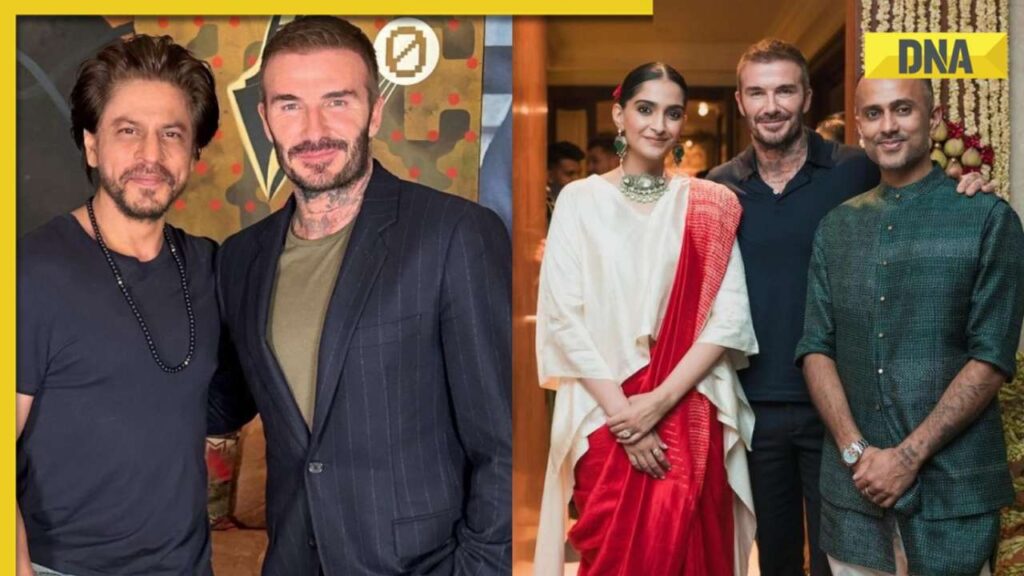 David Beckham thanks Shah Rukh Khan and Sonam Kapoor, expresses gratitude for hosting him: ‘Honoured to have..’ David Beckham thanks Shah Rukh Khan and Sonam Kapoor, expresses gratitude for hosting him: ‘Honoured to have..’