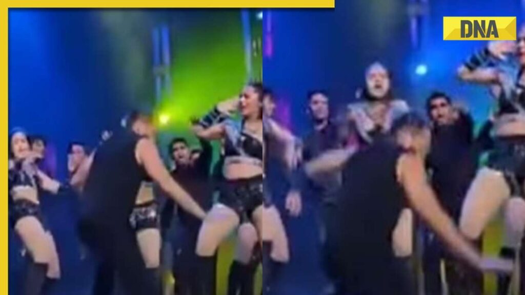 Shahid Kapoor falls while performing on stage at 54th IFFI, video goes viral