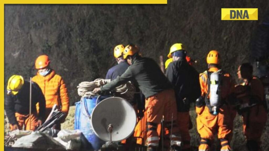 Uttarakhand tunnel collapse live: Rescue workers reach final stretch of Silkyara tunnel