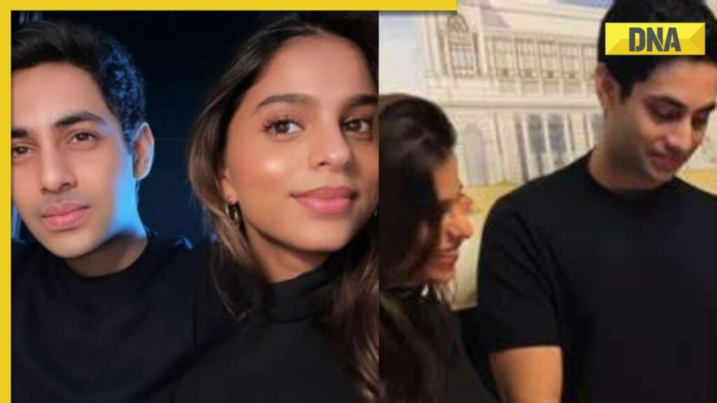 Watch: Agastya Nanda cuts birthday cake with rumoured girlfriend Suhana Khan by his side, video goes viral