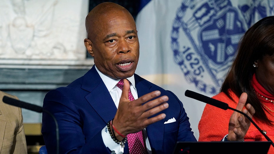 NYC Mayor Eric Adams blasts students’ ‘vile show of antisemitism’ that forced teacher to hide in office NYC Mayor Eric Adams blasts students’ ‘vile show of antisemitism’ that forced teacher to hide in office