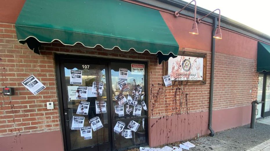 California GOP Rep. David Valadao’s office vandalized by anti-Israel protestors California GOP Rep. David Valadao’s office vandalized by anti-Israel protestors