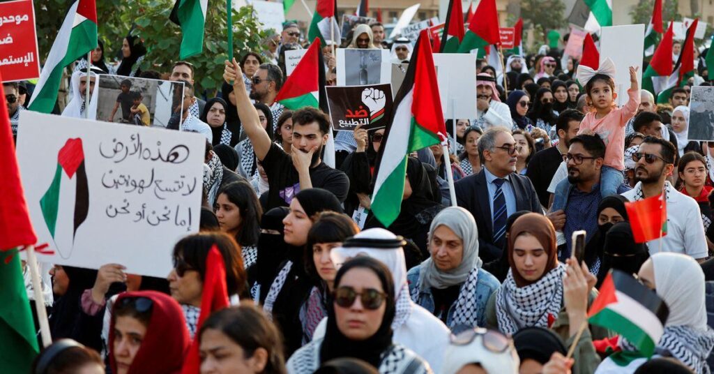 Bahrain seeks to balance anger over Gaza with ties to Israel, US Bahrain seeks to balance anger over Gaza with ties to Israel, US