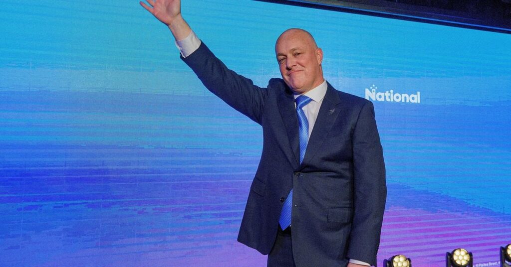 New Zealand’s National Party reaches deal to form government New Zealand’s National Party reaches deal to form government