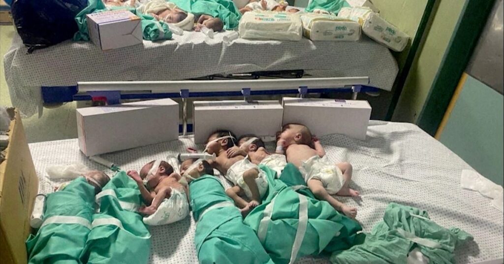Baby Anas, rescued from Gaza’s Al Shifa Hospital, feels warmth of mother’s embrace Baby Anas, rescued from Gaza’s Al Shifa Hospital, feels warmth of mother’s embrace