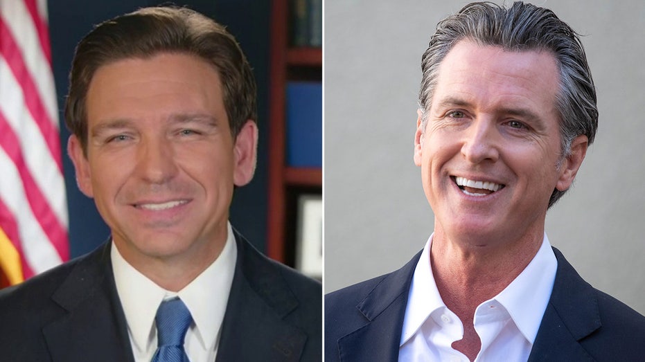 Fierce DeSantis-Newsom rivalry heads to prime-time showdown with ‘Hannity’ debate Fierce DeSantis-Newsom rivalry heads to prime-time showdown with ‘Hannity’ debate