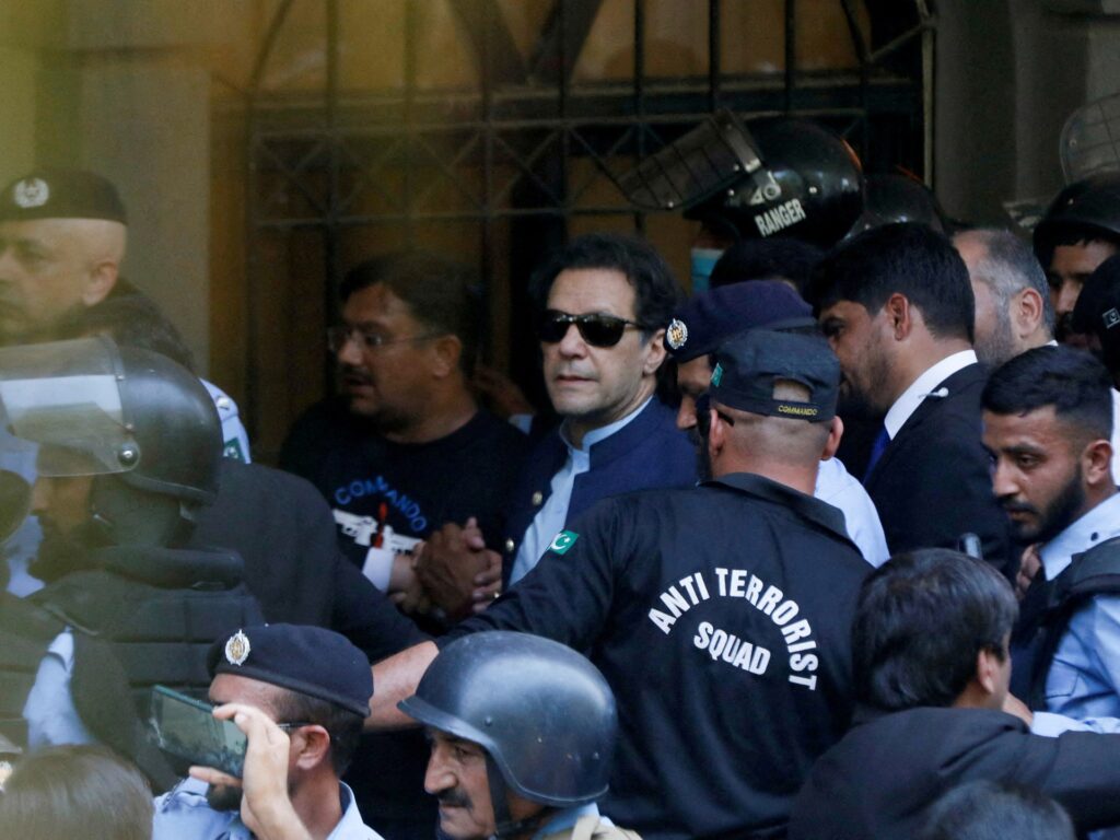 Pakistan’s Imran Khan delivers AI-generated speech to campaign from prison