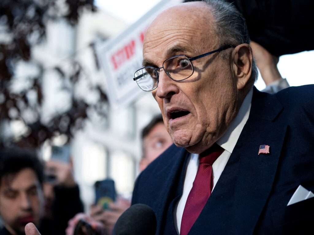 Trump ally Rudy Giuliani files for bankruptcy following defamation case