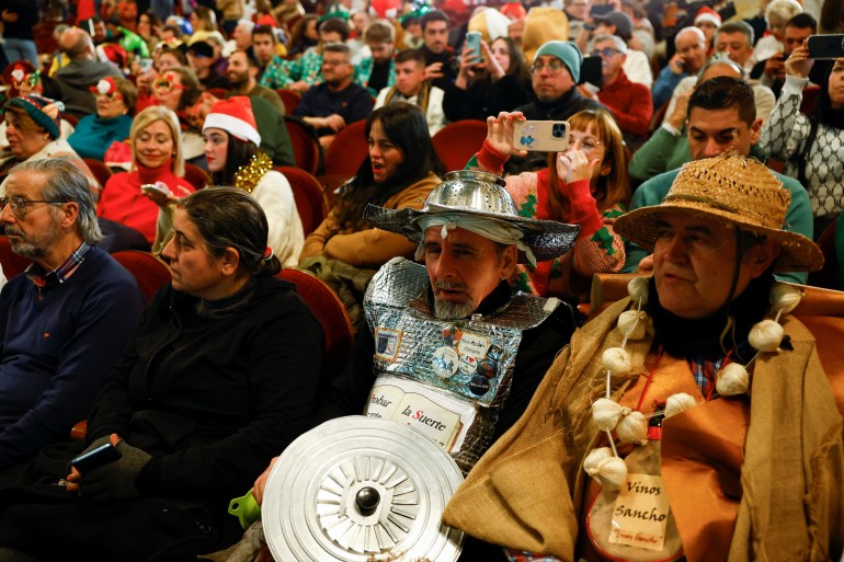 ‘The Fat One’ sings: Spain’s Christmas lottery rolls out millions in prizes