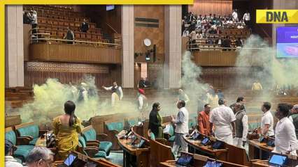 Parliament security breach: 14 opposition MPs suspended, Lok Sabha adjourned till tomorrow Parliament security breach: 14 opposition MPs suspended, Lok Sabha adjourned till tomorrow