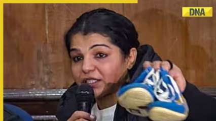 ‘Our fight is not with govt…’: Former wrestler Sakshi Malik’s first reaction on WFI body’s suspension; Watch