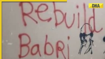 JNU walls sprayed with ‘rebuild Babri Masjid’ message ahead of Ram Mandir inauguration