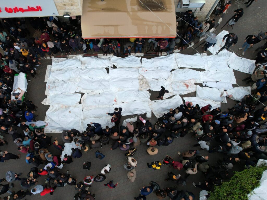 Gaza’s Maghazi refugee camp in ruins after deadly Israeli attack