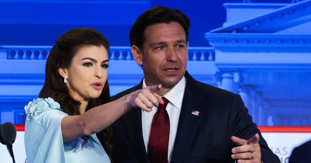 DeSantis’ wife prompts Republican reminder of Iowa nominating process rules DeSantis’ wife prompts Republican reminder of Iowa nominating process rules