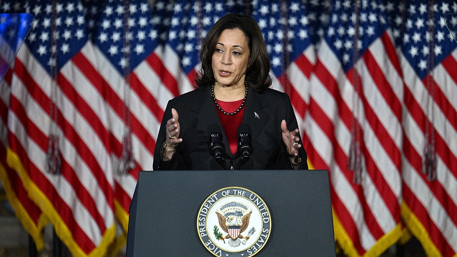 Harris says US will land ‘international astronaut’ on the moon by the end of the decade Harris says US will land ‘international astronaut’ on the moon by the end of the decade