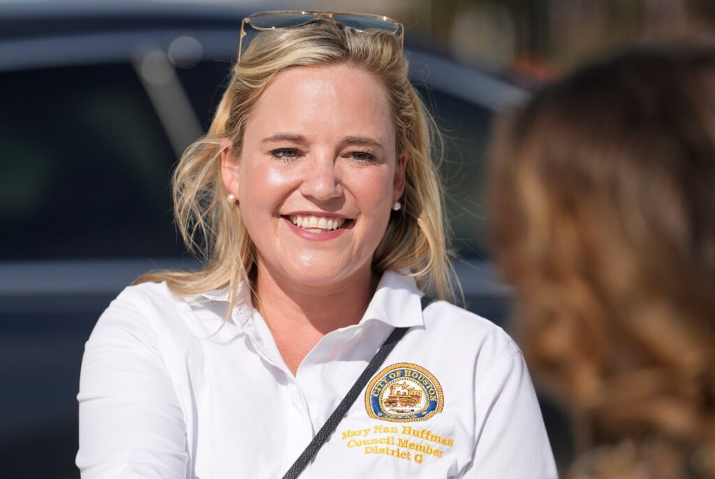 Mary Nan Huffman declares victory over Tony Buzbee in Houston City Council race Mary Nan Huffman declares victory over Tony Buzbee in Houston City Council race