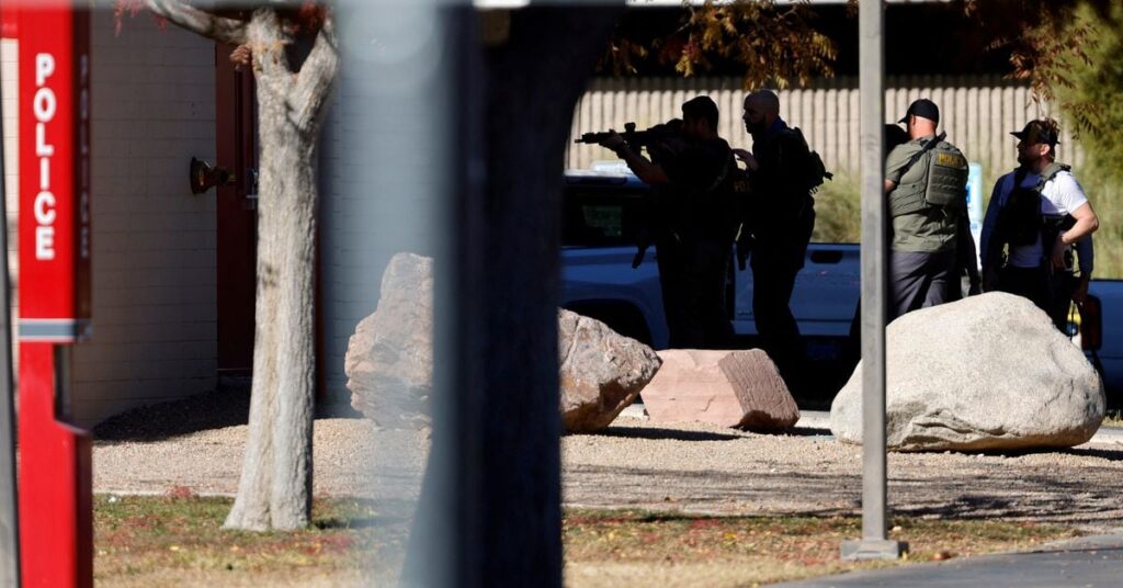 Las Vegas campus closed as police investigate deadly shooting Las Vegas campus closed as police investigate deadly shooting