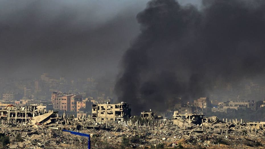 Israel launches 10,000th airstrike against Hamas, as Palestinians seek shelter in crowded southern Gaza