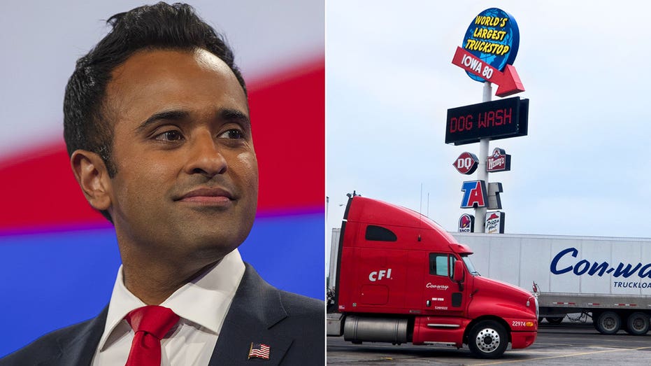 Ramaswamy to unveil trucking policy at Iowa 80, the ‘World’s Largest Truckstop’