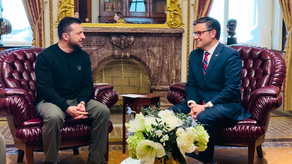 Johnson digs heels in on border security after meeting with Zelenskyy about Ukraine aid Johnson digs heels in on border security after meeting with Zelenskyy about Ukraine aid