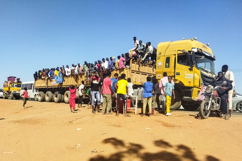 Thousands flee as war reaches Sudan’s second-largest city