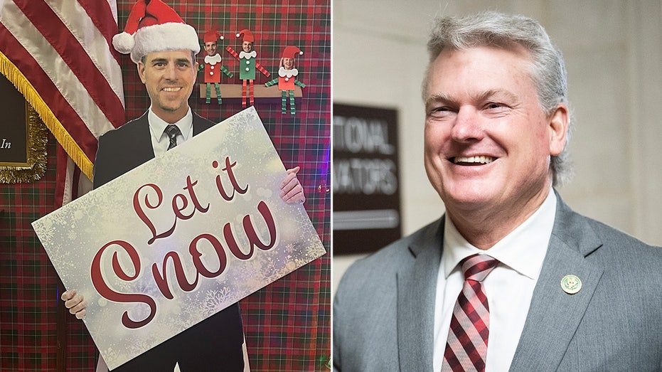 GOP Rep. Collins assembles Christmas display ‘poking fun’ at Biden