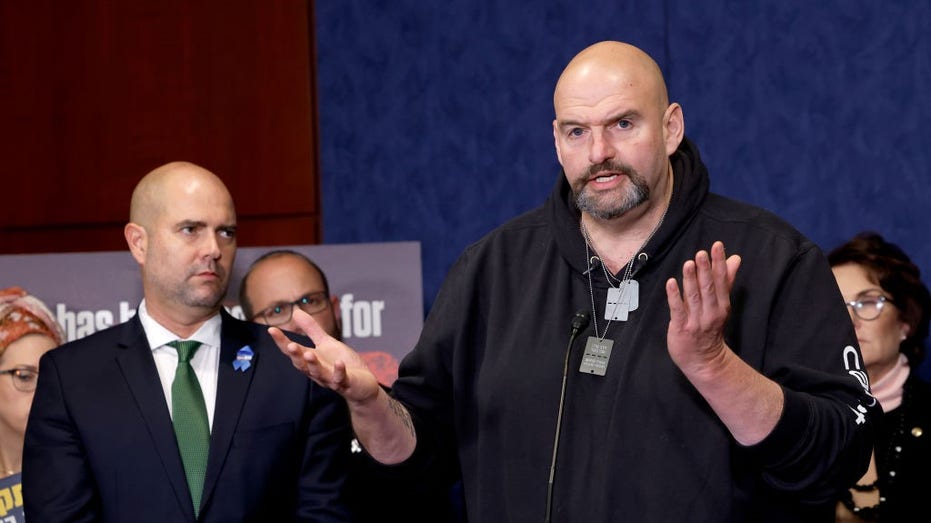 Fetterman charts a different path, breaks with fellow Democrats in the Senate Fetterman charts a different path, breaks with fellow Democrats in the Senate