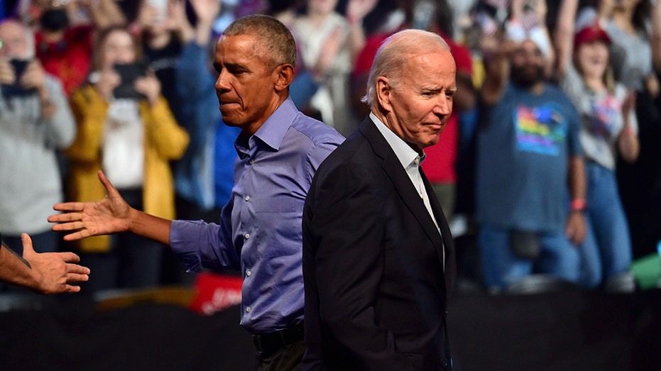 Obama making regular calls to Biden’s chief of staff, fears Trump 2024 win: report Obama making regular calls to Biden’s chief of staff, fears Trump 2024 win: report