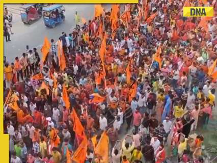 West Bengal: Ram Navami procession in Murshidabad disrupted by explosion, stone-pelting, BJP reacts