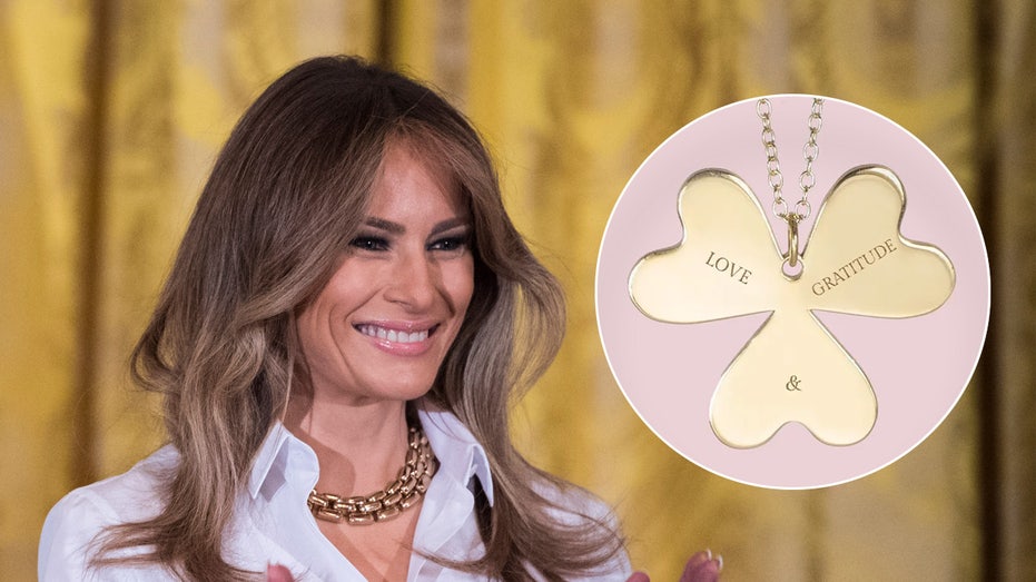 Melania Trump launches jewelry line to honor moms ahead of Mother’s Day, raise funds for foster kids