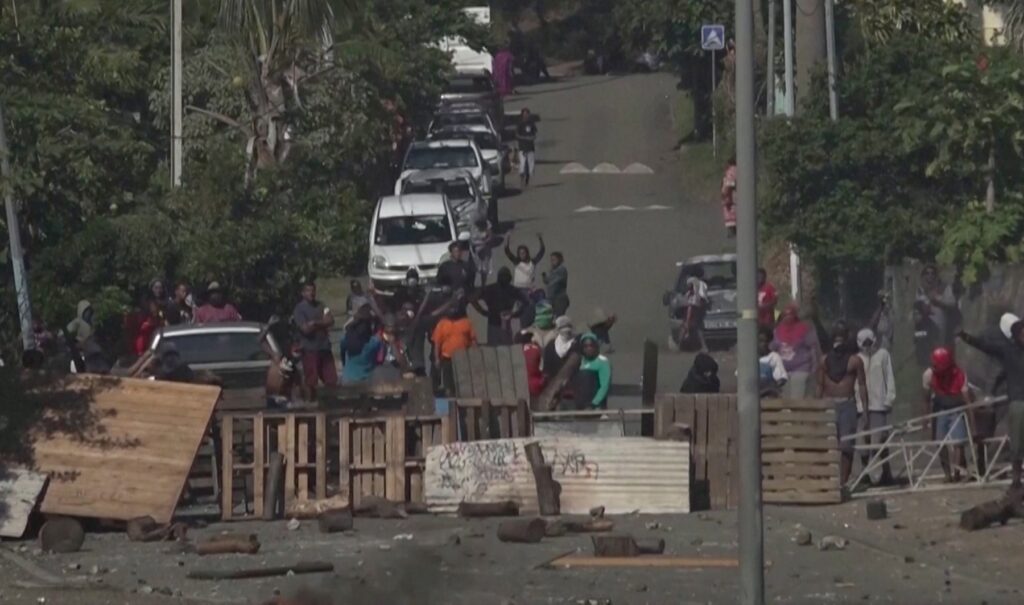 Riots in French island territory New Caledonia over voting change