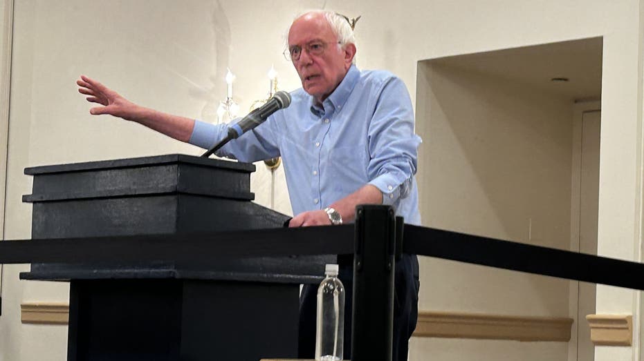 Bernie Sanders says Trump’s ‘lying’ when he claims Kamala Harris is more liberal than the Vermont senator Bernie Sanders says Trump’s ‘lying’ when he claims Kamala Harris is more liberal than the Vermont senator
