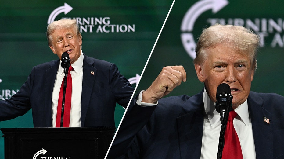 Trump announces to crowd he ‘just took off the last bandage’ at faith event after assassination attempt Trump announces to crowd he ‘just took off the last bandage’ at faith event after assassination attempt