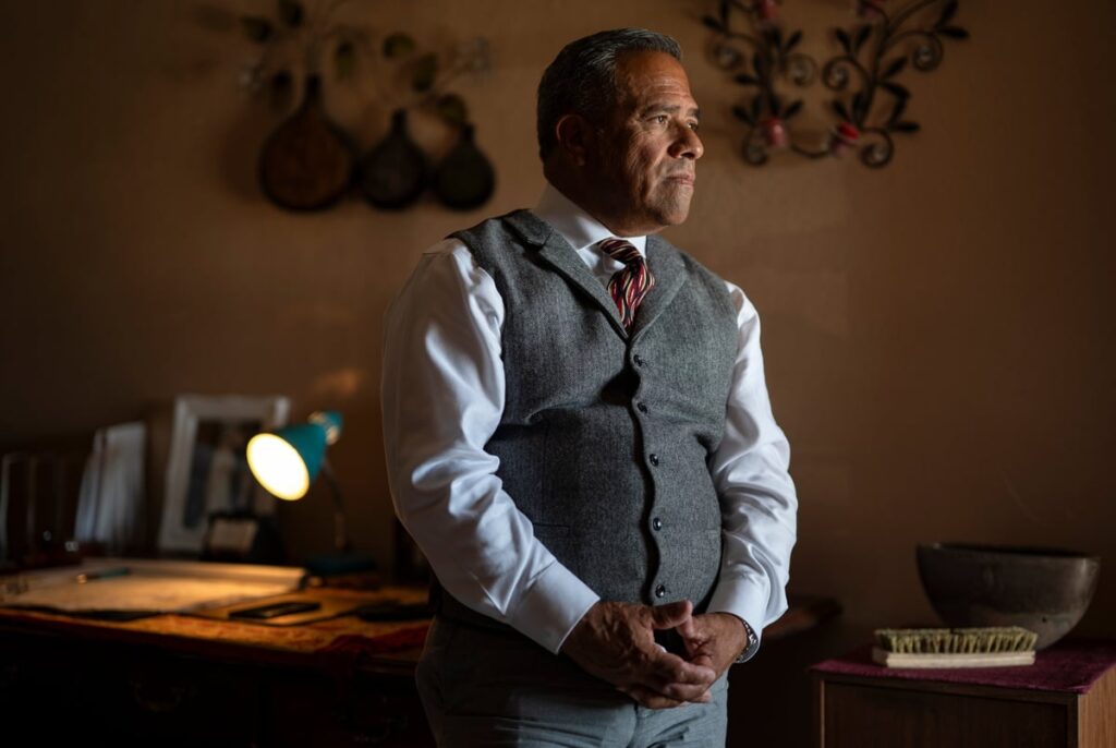 Odessa’s mayor ran to help the West Texas city “repent.” Now he wants a second term. Odessa’s mayor ran to help the West Texas city “repent.” Now he wants a second term.