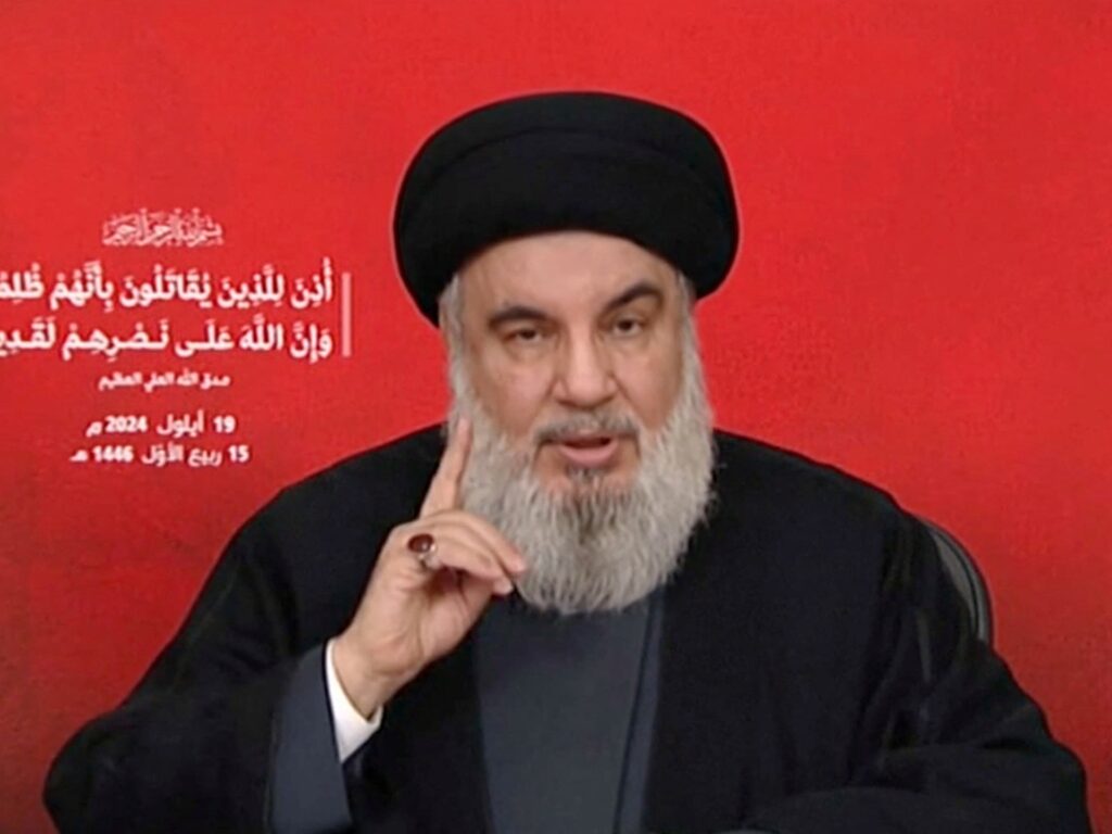 Hezbollah chief: Israel crossed “all red lines” with device explosions