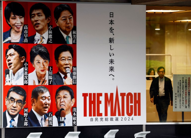 Who’s in the running to be Japan’s next prime minister?