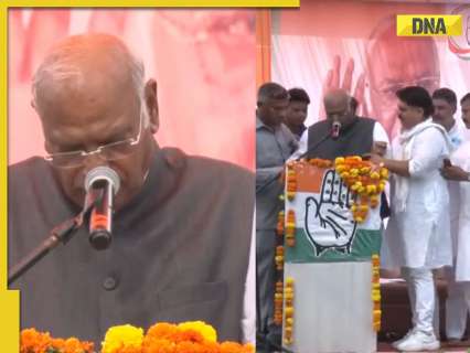 J-K Elections 2024: Congress chief Mallikarjun Kharge’s health deteriorates during poll rally in Kathua – watch J-K Elections 2024: Congress chief Mallikarjun Kharge’s health deteriorates during poll rally in Kathua – watch