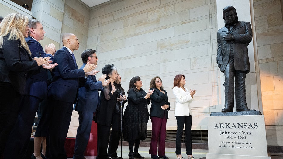 Johnny Cash monument unveiled on Capitol Hill: ‘Embodies the American spirit’ Johnny Cash monument unveiled on Capitol Hill: ‘Embodies the American spirit’