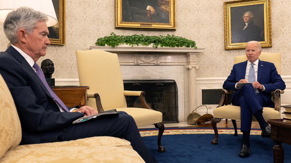 Biden falsely claims he’s never spoken to Federal Reserve Chairman Jerome Powell as president Biden falsely claims he’s never spoken to Federal Reserve Chairman Jerome Powell as president