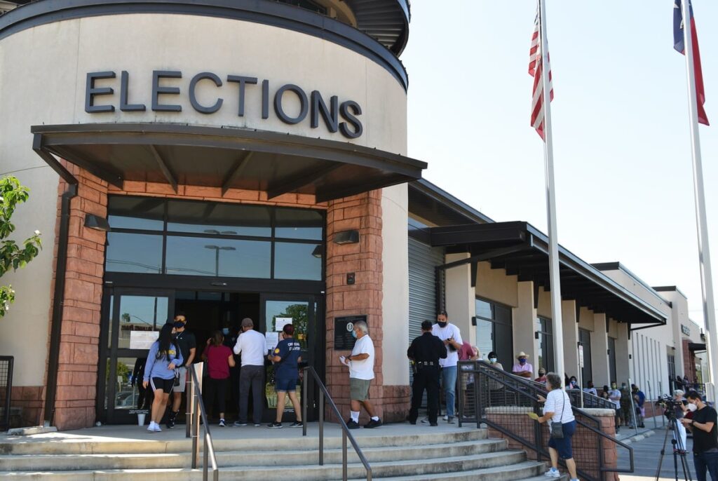Judge tosses Ken Paxton’s lawsuit targeting Bexar County’s voter registration effort Judge tosses Ken Paxton’s lawsuit targeting Bexar County’s voter registration effort