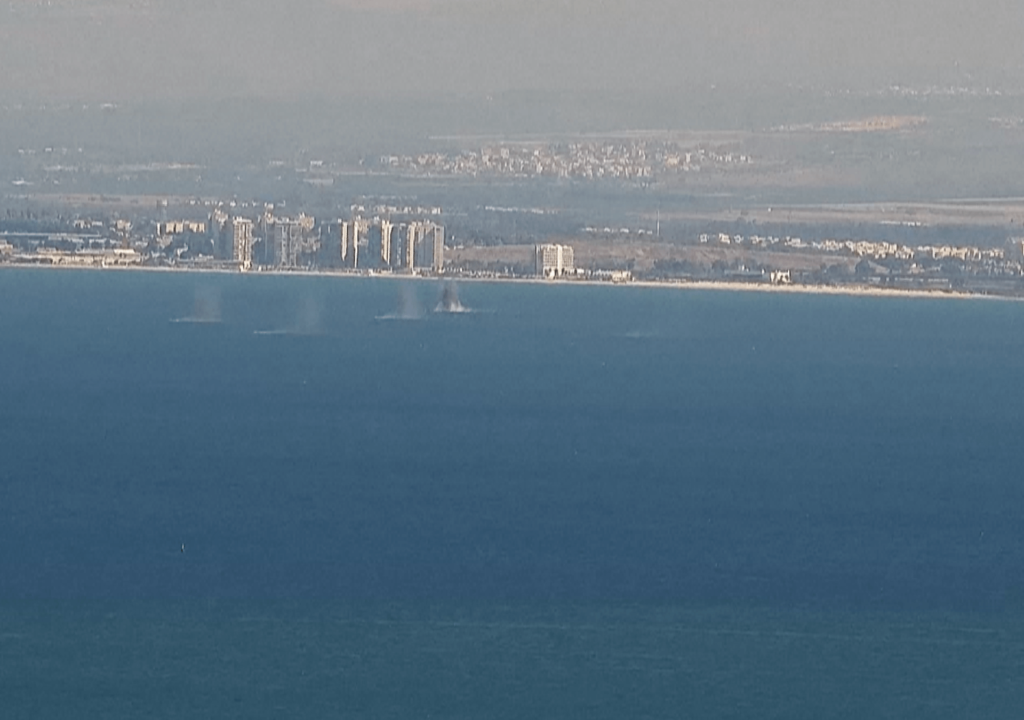 Hezbollah rockets land in sea near Israeli city Hezbollah rockets land in sea near Israeli city