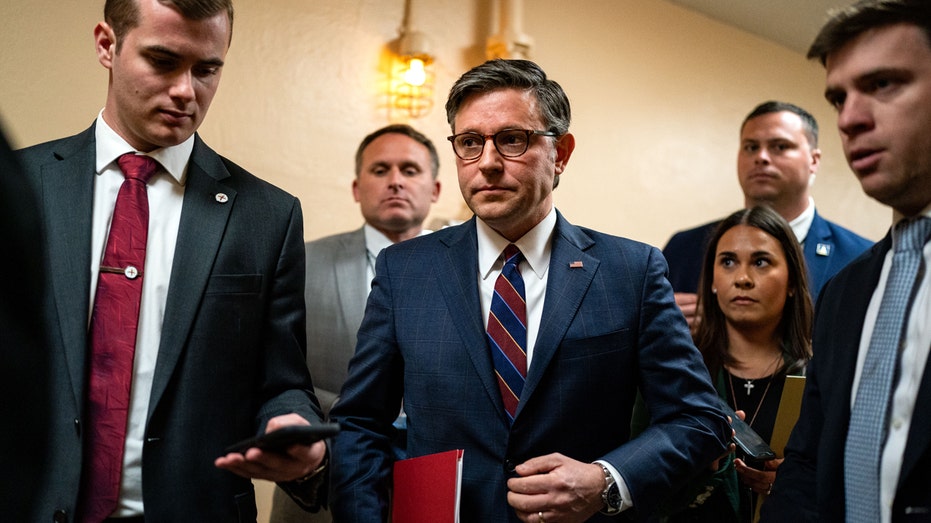 Show vote: Republicans make political statement in going against Speaker Johnson Show vote: Republicans make political statement in going against Speaker Johnson