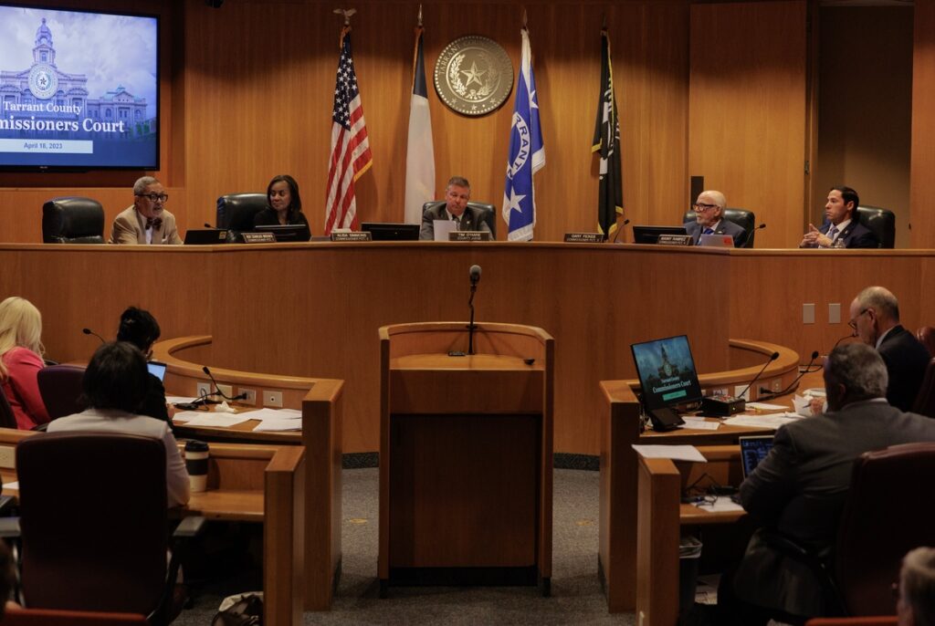 In Texas’ biggest purple county, this far-right Republican is creating a playbook for local governing In Texas’ biggest purple county, this far-right Republican is creating a playbook for local governing